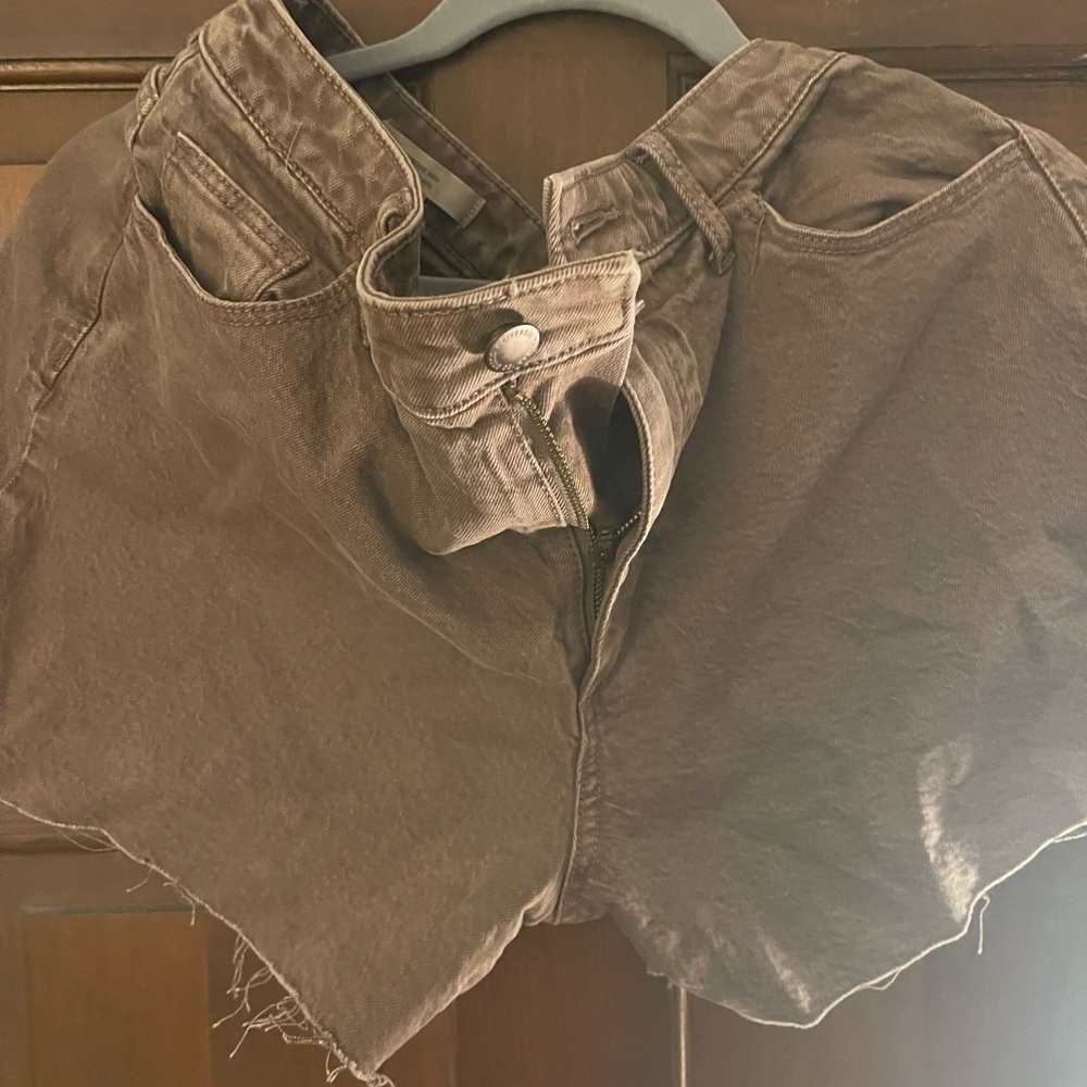 Stylish Red/Brown Women's Shorts
